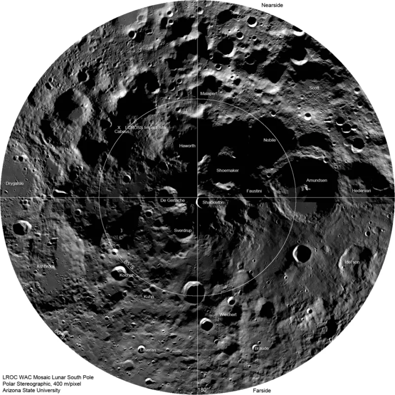 Tiefkühllager Mond: Warum Forscher am Südpol nach gefrorenen Schätzen graben